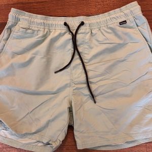 Men's Light Green Hurley Short Medium